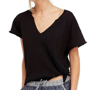 Free People Side Tie Tee
